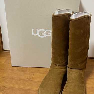 UGG W ABREE II Brown 7 Long Sheepskin Boots