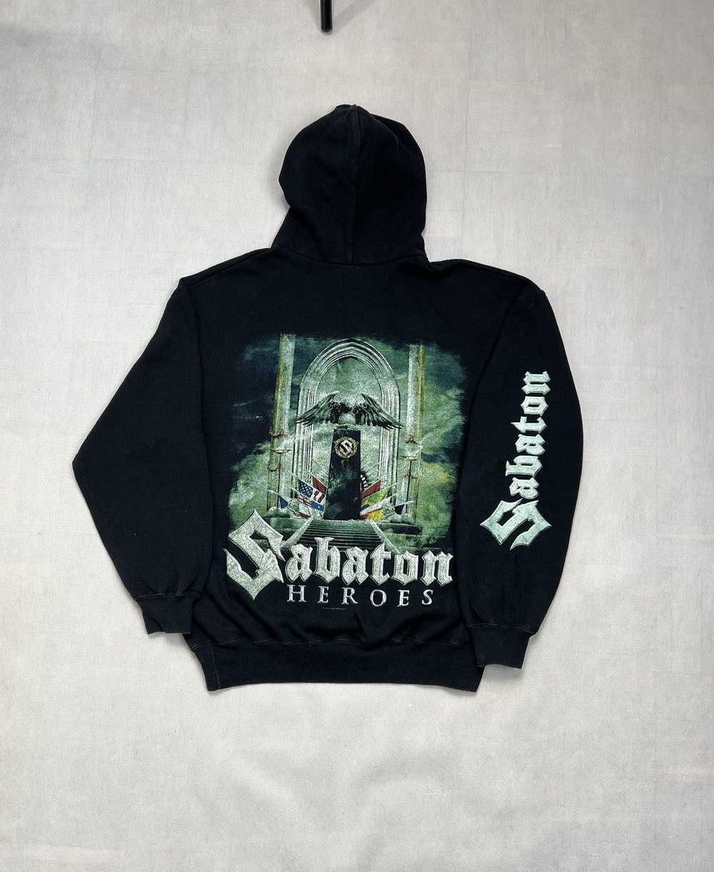 Band Tees × Rock T Shirt × Vintage Hoodie Sabaton… - image 1