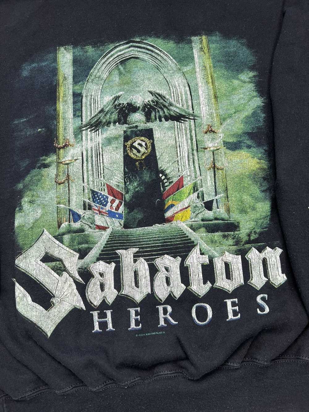 Band Tees × Rock T Shirt × Vintage Hoodie Sabaton… - image 3