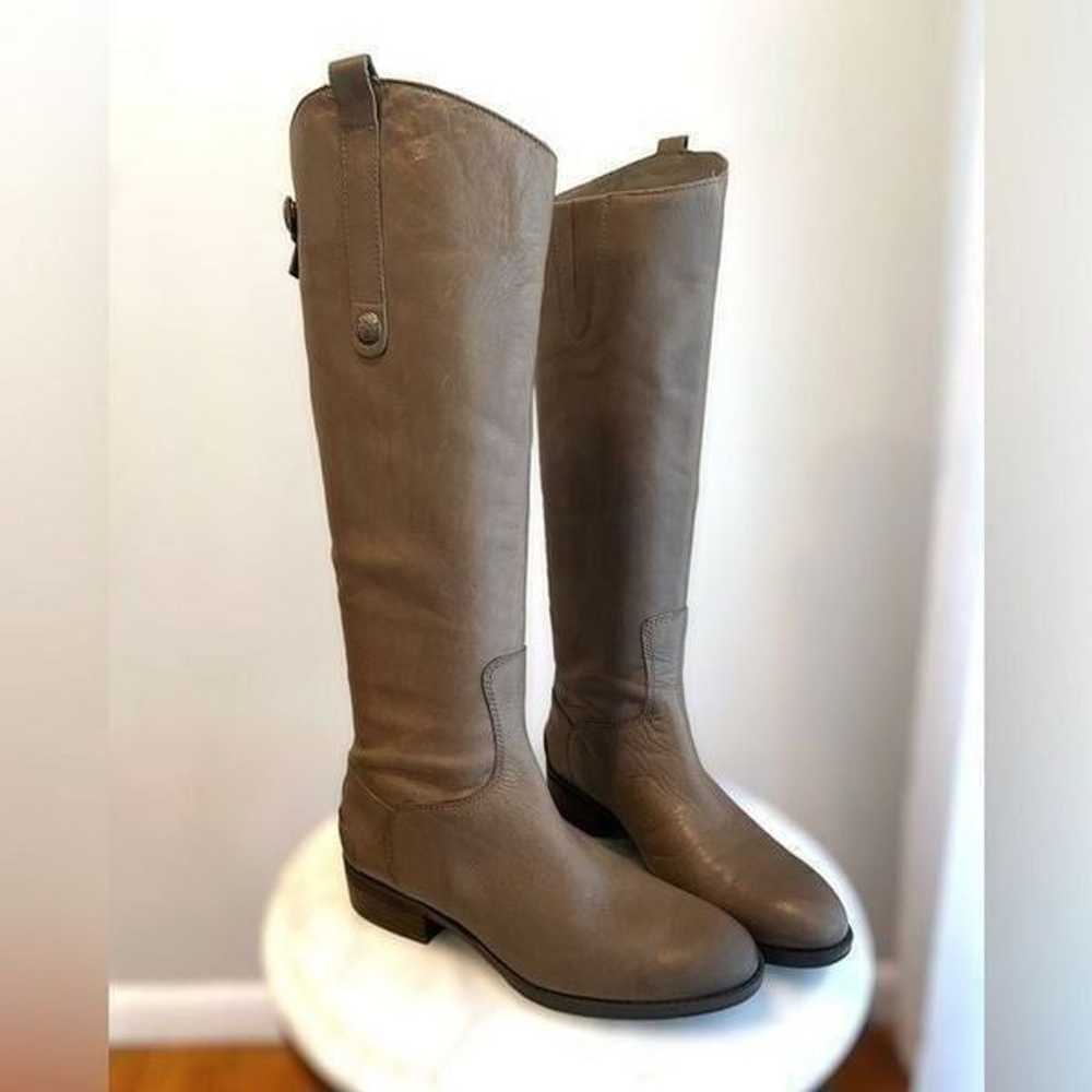 Sam Edelman Grey Penny Riding Boots Size 5.5M - image 6