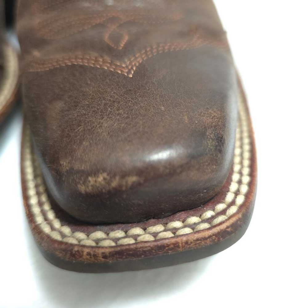 Ariat Legend Wing Tip Western Cowboy Boots size 10 - image 7