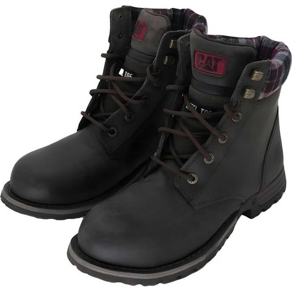 Women's Steel Toe Construction Boots by Cat Footw… - image 2