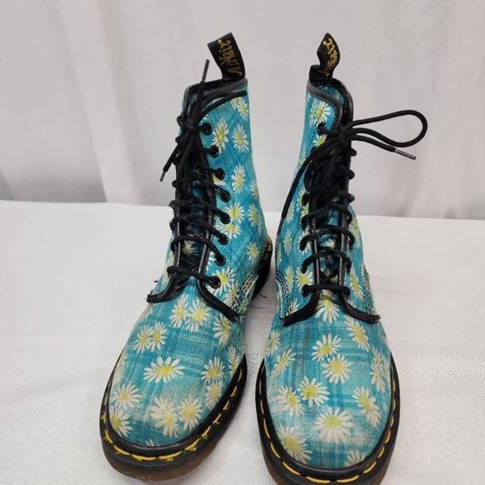 Dr. Martens Women's Size 9.5-10 Vintage Retro Blu… - image 3