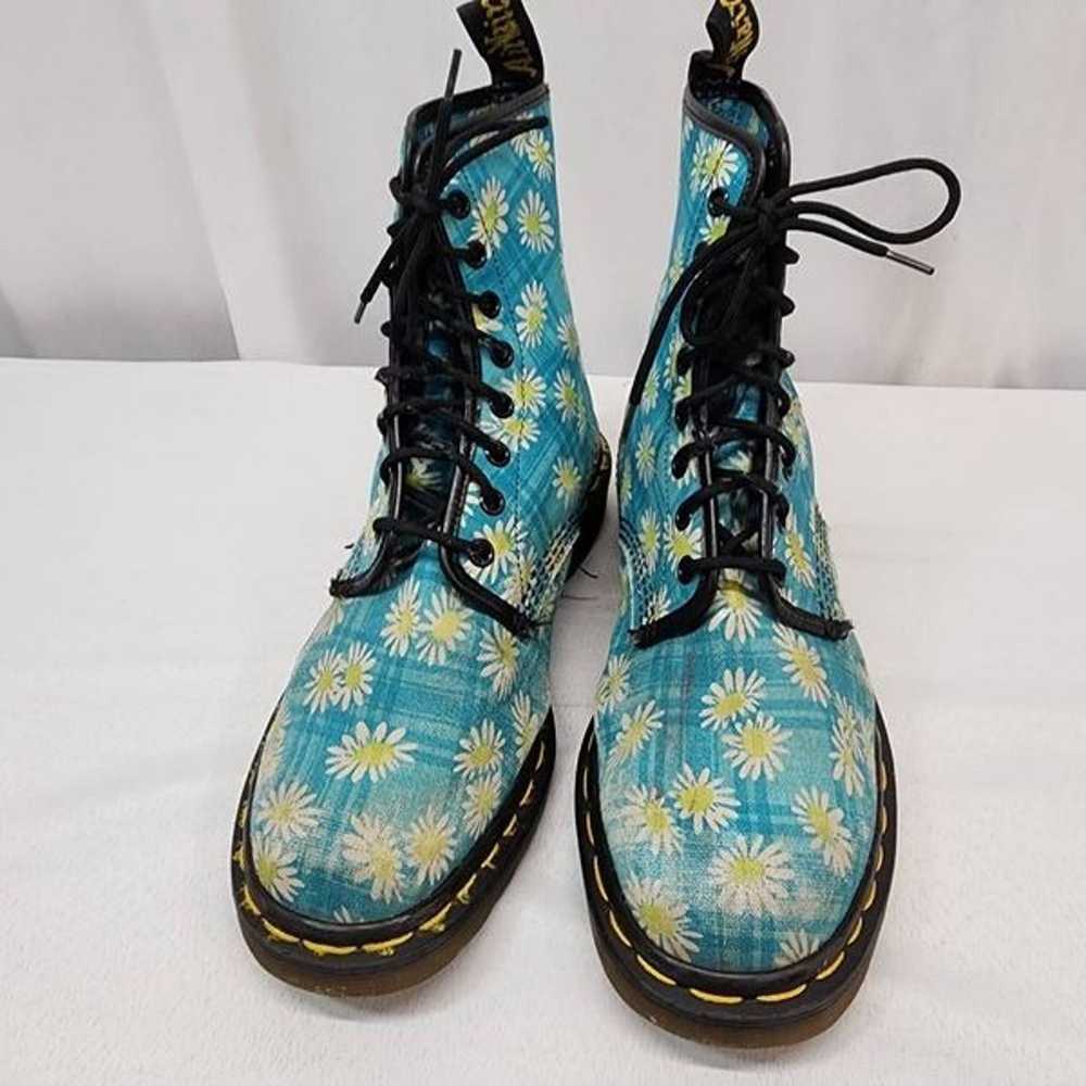 Dr. Martens Women's Size 9.5-10 Vintage Retro Blu… - image 4