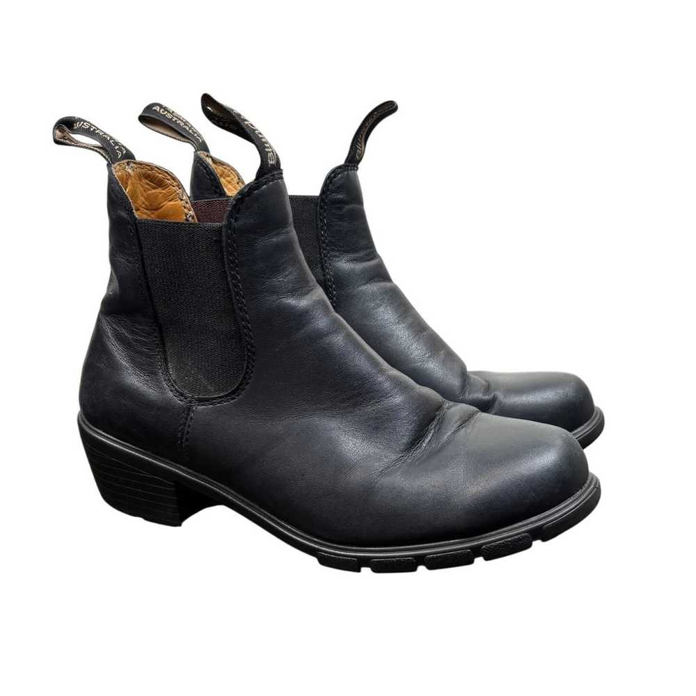 Blundstone Block Heel Black Chelsea Boots Women's… - image 1