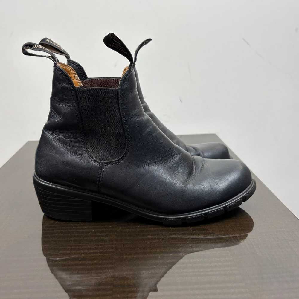 Blundstone Block Heel Black Chelsea Boots Women's… - image 3