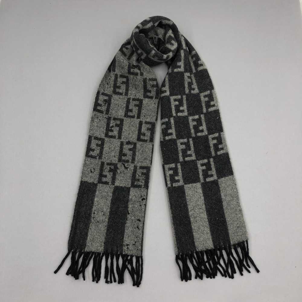 Fendi × Vintage Vintage Fendi Scarf Muffler FF Mo… - image 1