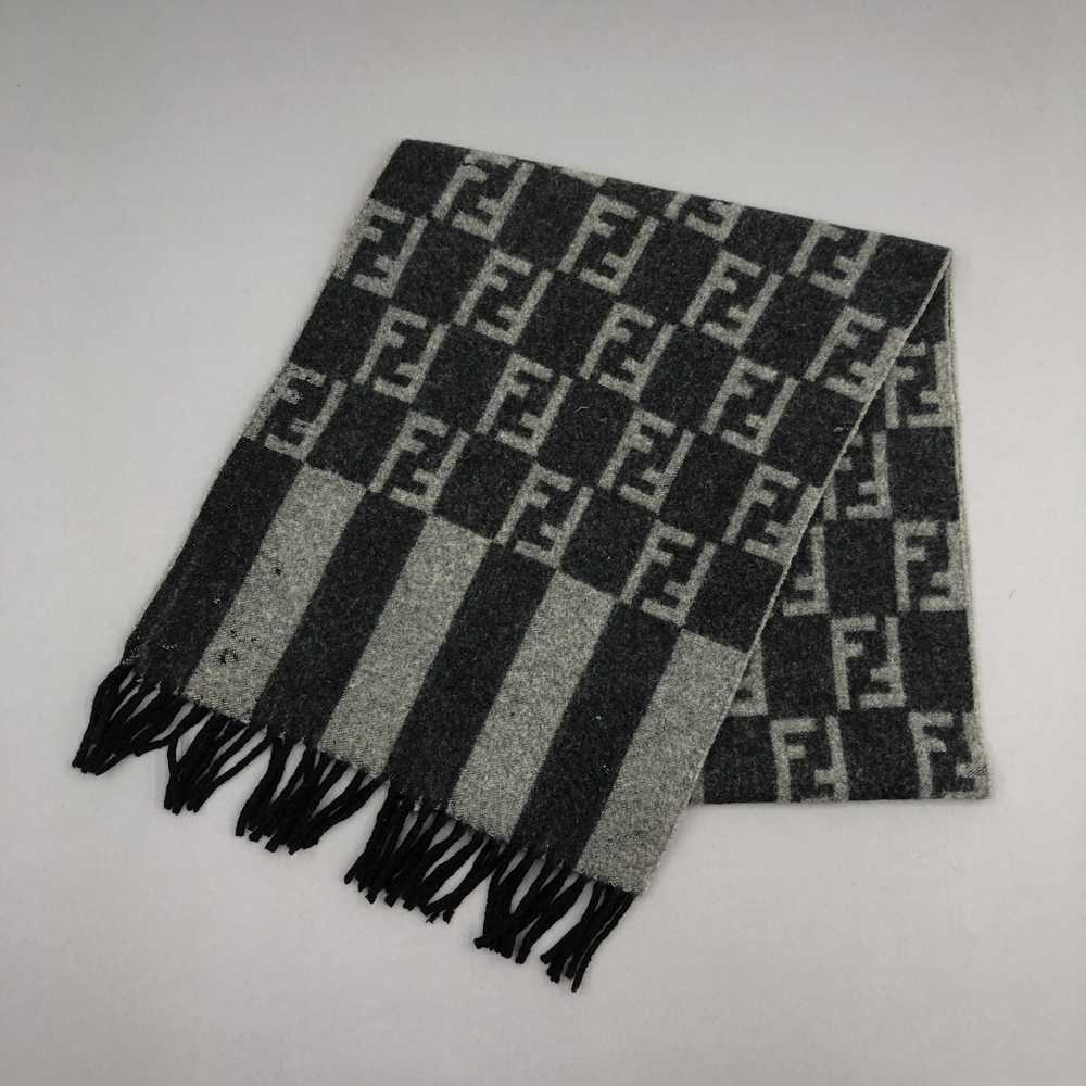 Fendi × Vintage Vintage Fendi Scarf Muffler FF Mo… - image 4