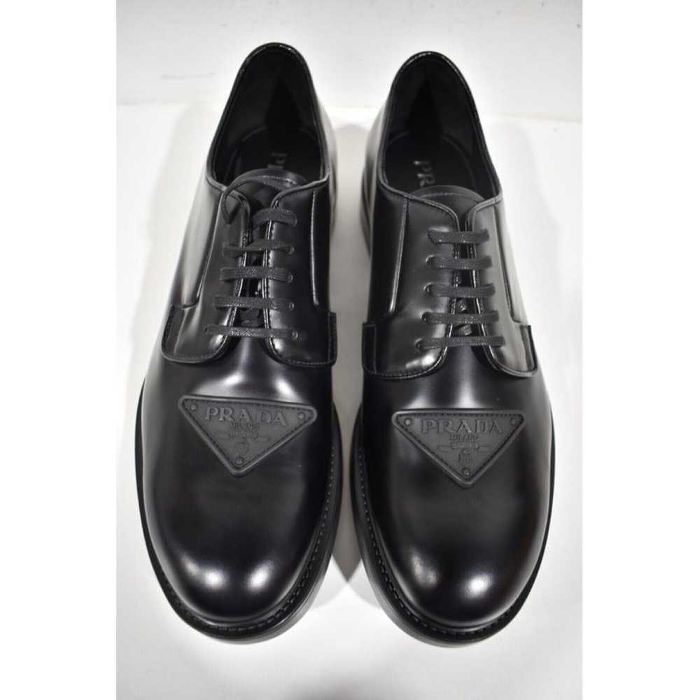 Prada Leather lace ups - image 10