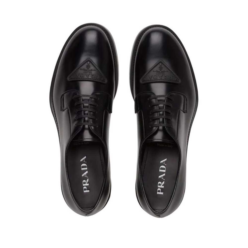 Prada Leather lace ups - image 11