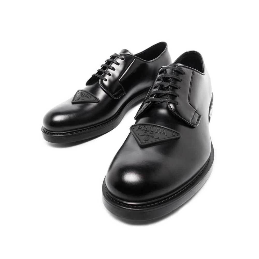 Prada Leather lace ups - image 6