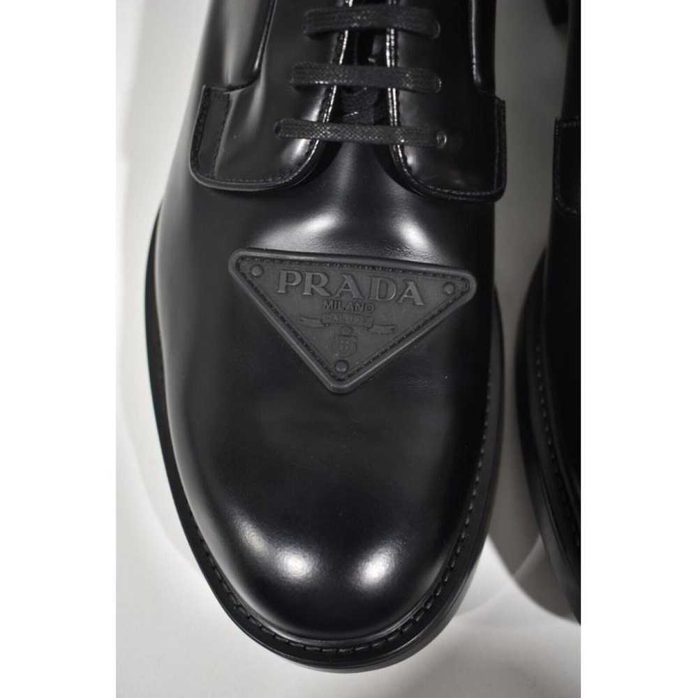 Prada Leather lace ups - image 9