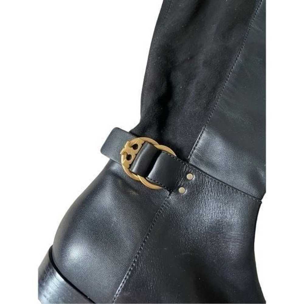 Tory Burch MARSDEN Stretch Riding Boots Flat Eque… - image 12