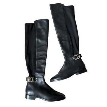 Tory Burch MARSDEN Stretch Riding Boots Flat Eque… - image 1