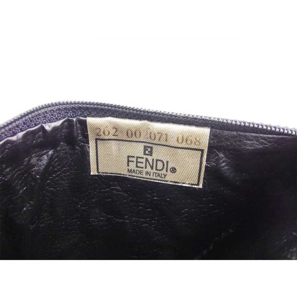 Auth FENDI Used Pouch Brand Accessory CaseSummer … - image 7