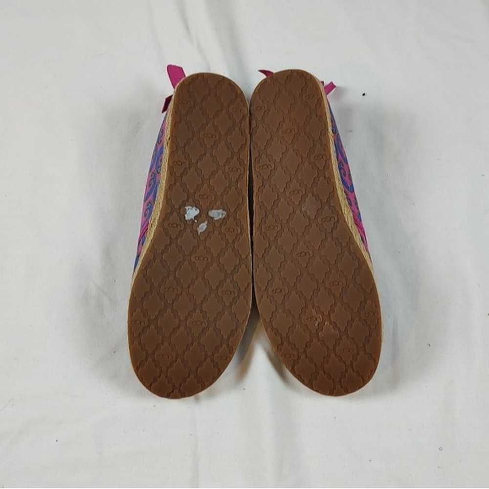 UGG Indah Marrakech Pink Blue Espadrille Flats US… - image 8