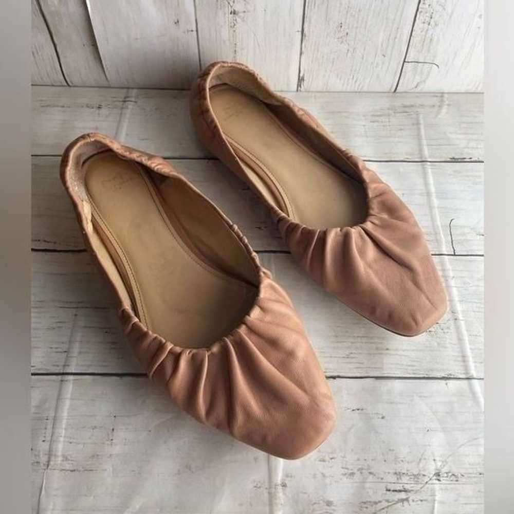 Marc Fisher LTD Ophia Flats Natural Leather Women… - image 1