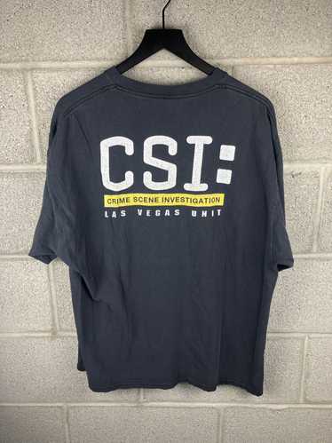 Tee × Tee Shirt × Vintage Vintage CSI Las Vegas Un