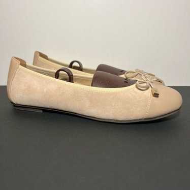 Womens VIONIC Spark Minna Sand Tan Ballet Flats / 