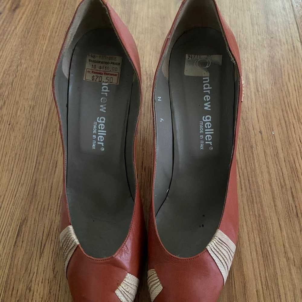 Vintage Andrew Geller Heels Made in Italy Women’s… - image 1