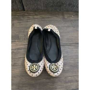 Tory Burch Caroline Dotted Ballet Flats Womans 7.5 - image 1