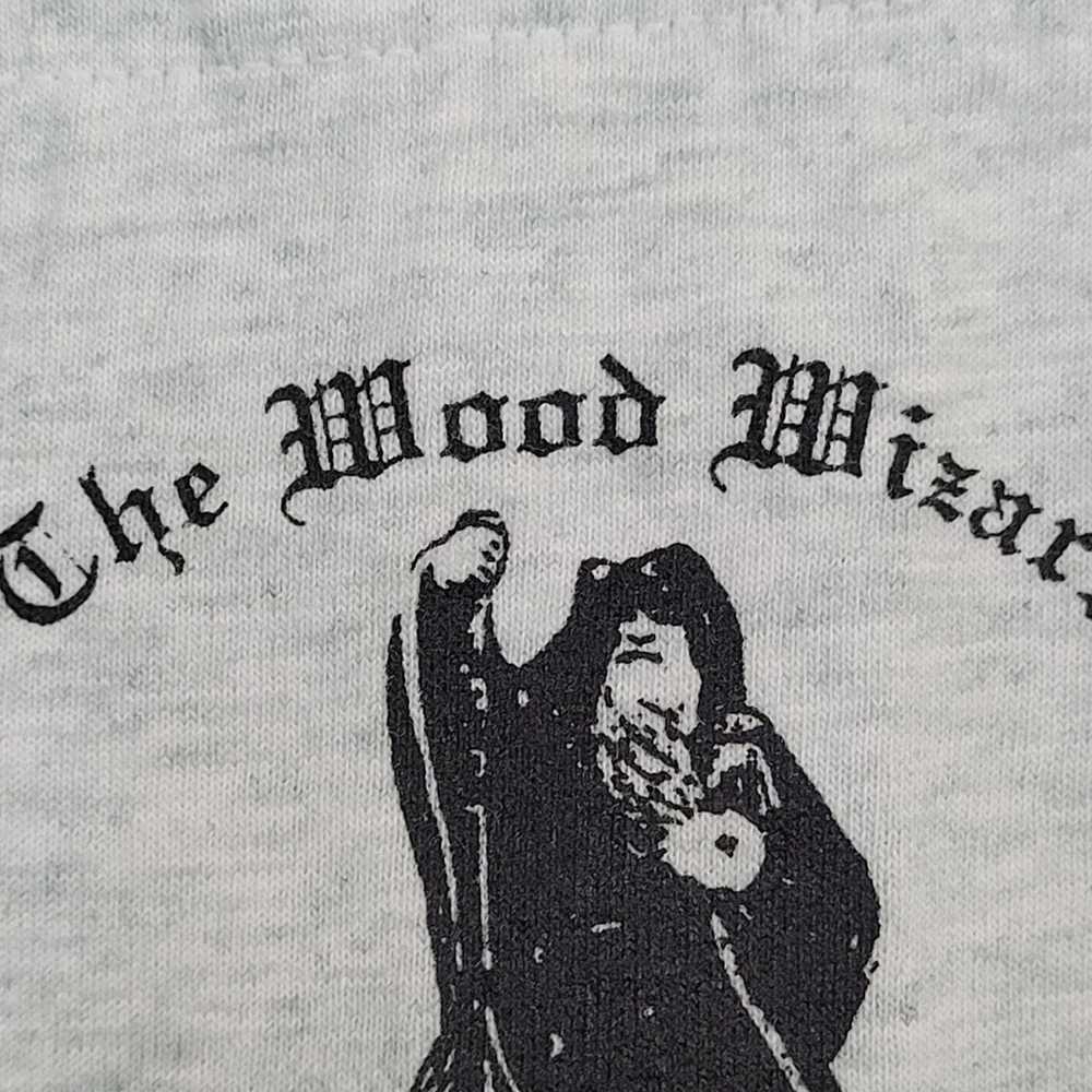 Fruit Of The Loom Vintage 90s Wood Wizard Shirt S… - image 12