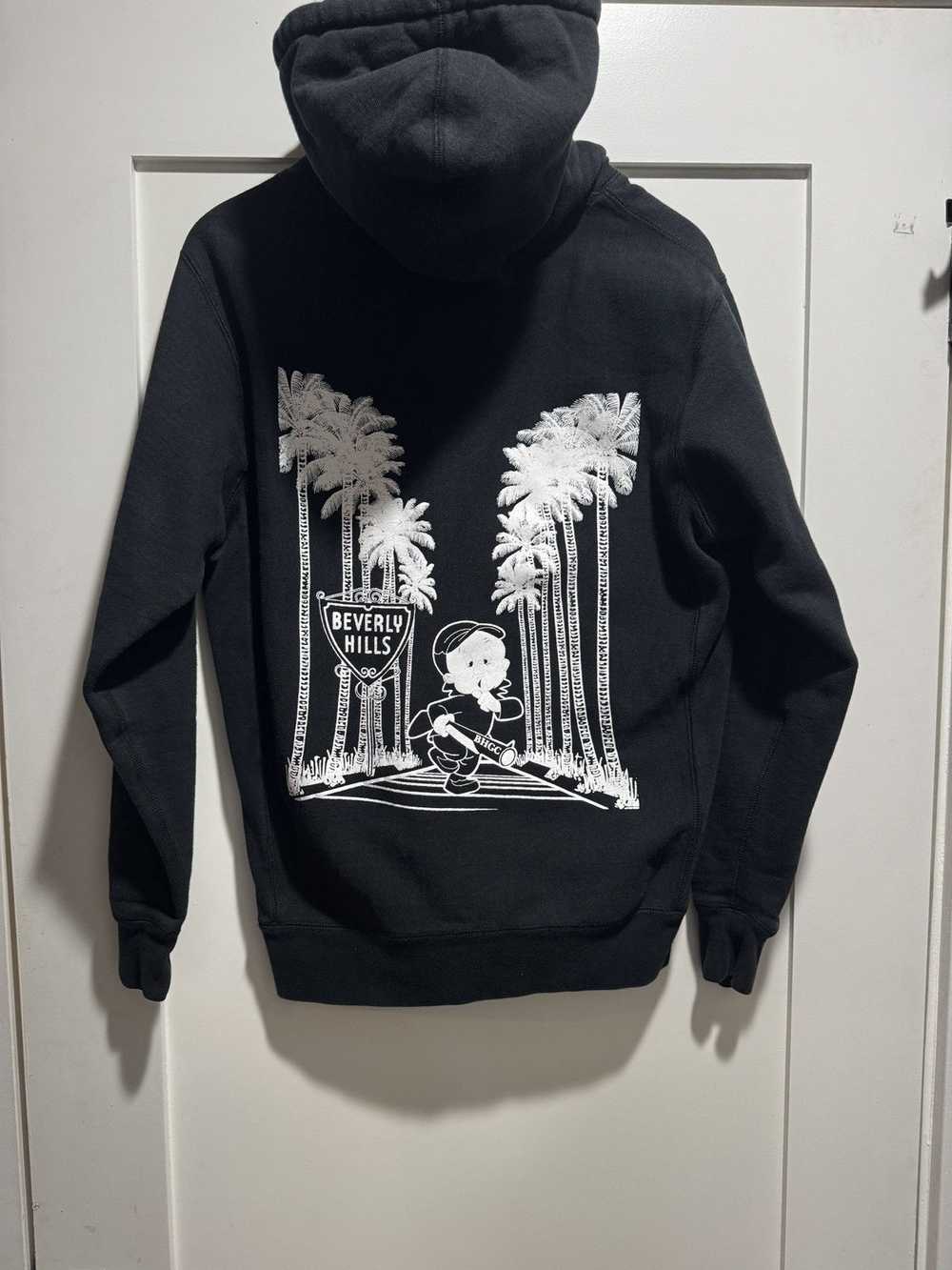 Streetwear Beverly Hills Gun Club Black Hoodie - image 2