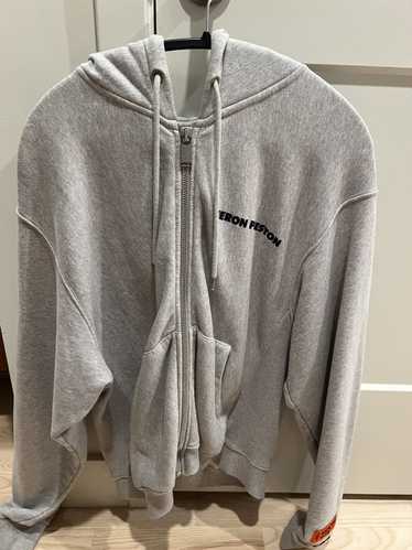 Heron Preston Grey Heron Preston Hoodie