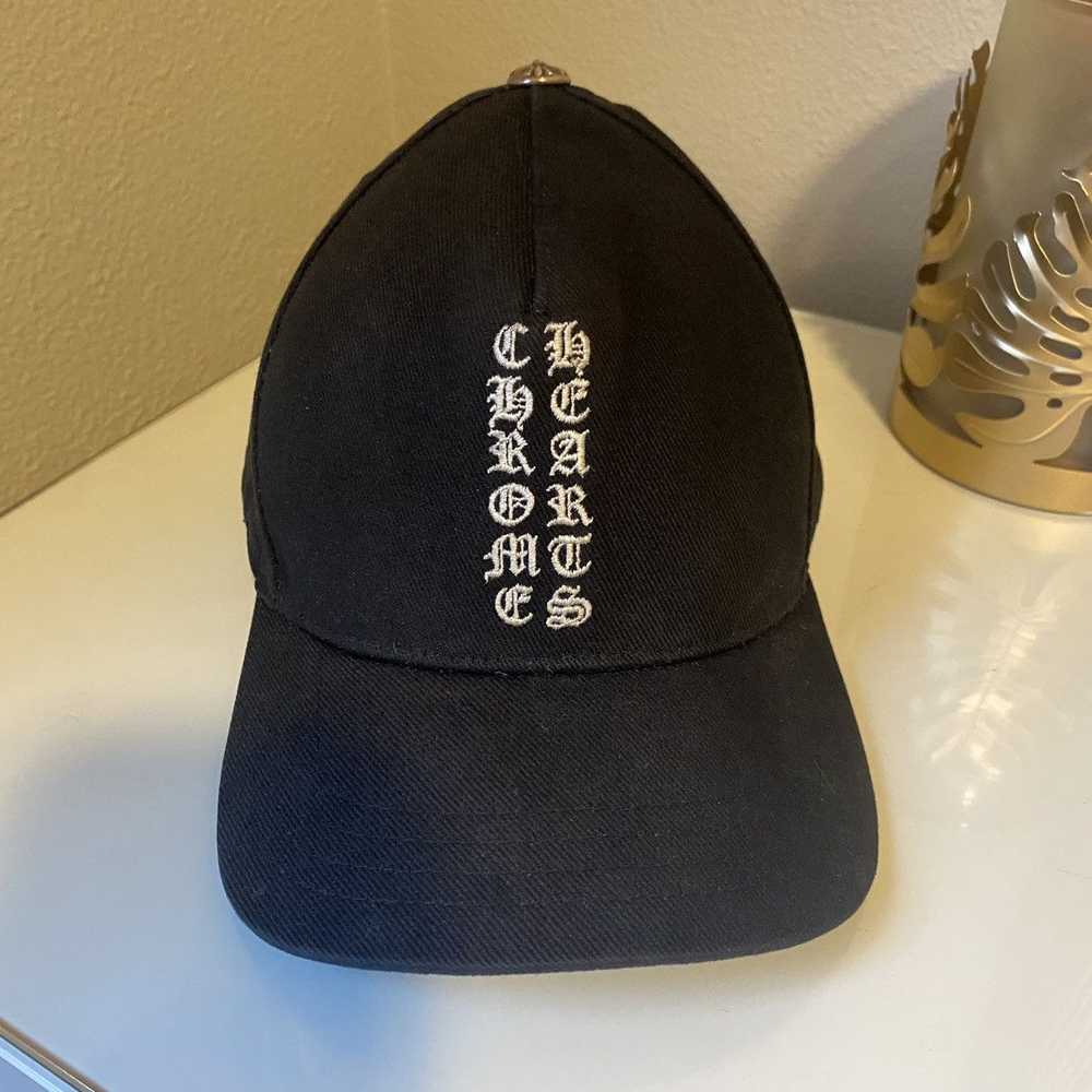 Chrome Hearts Chrome Hearts Vertical Logo Hat - image 2