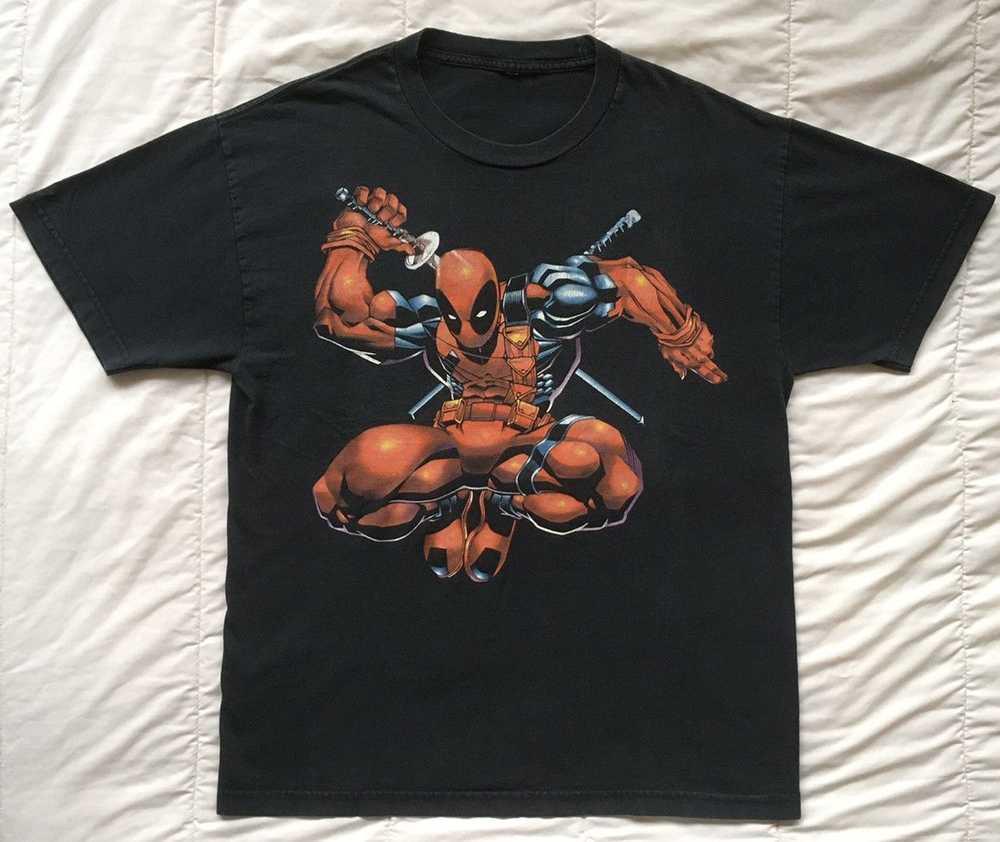 Comics × Marvel Comics × Vintage Deadpool Shirt V… - image 1