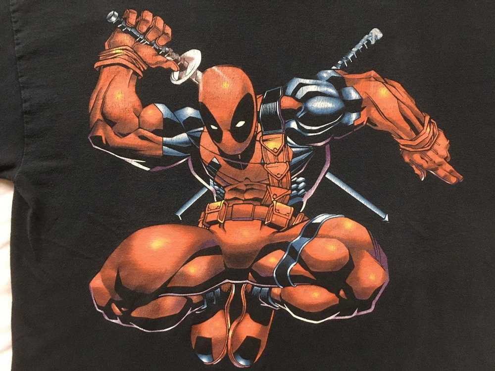 Comics × Marvel Comics × Vintage Deadpool Shirt V… - image 2