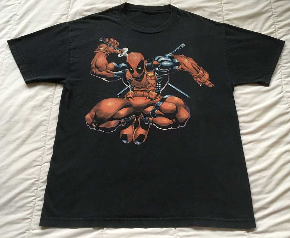 Comics × Marvel Comics × Vintage Deadpool Shirt V… - image 5