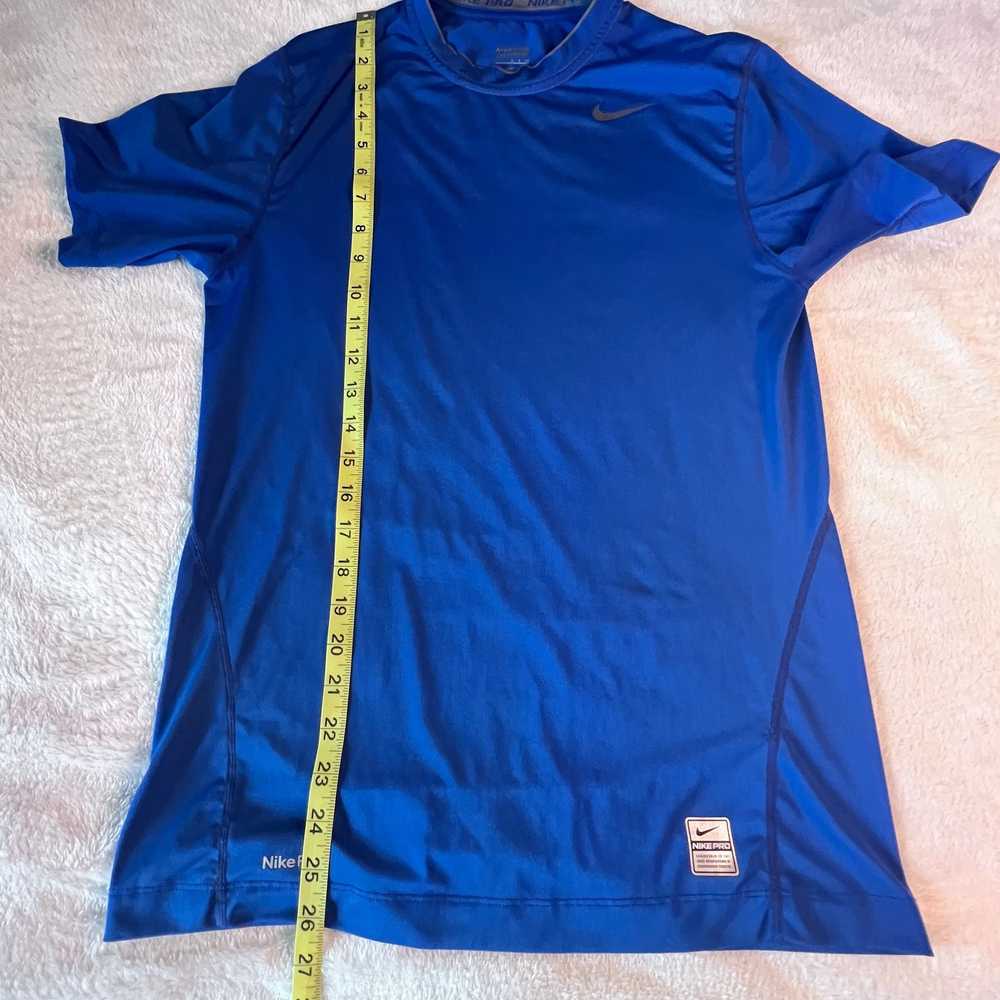 Nike Nike Pro Men's Small Blue Fit Shirt - image 7