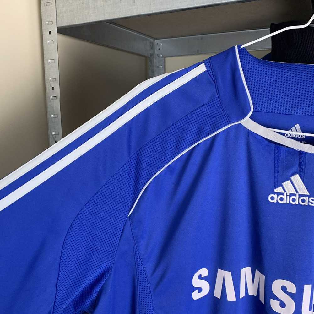 Adidas × Chelsea × Soccer Jersey Rare! Vintage Ch… - image 3