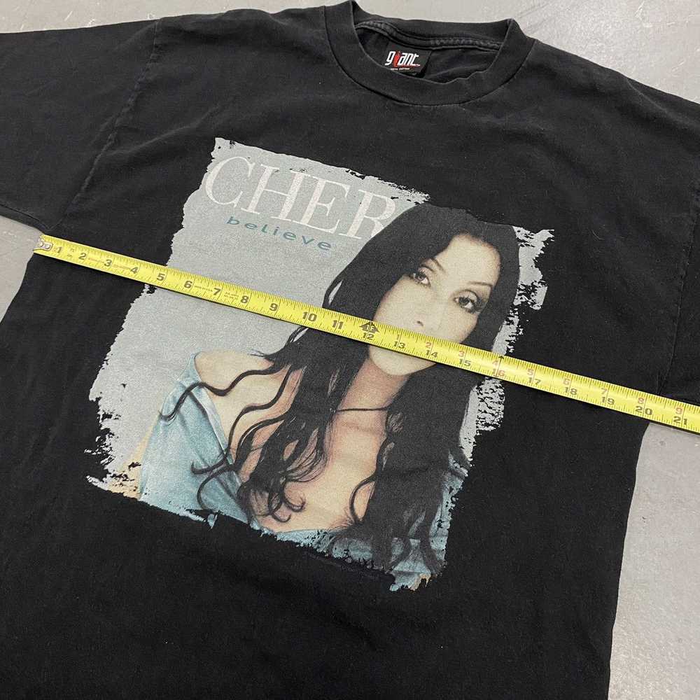 Band Tees × Giant × Vintage Vtg Cher 1999 Believe… - image 2