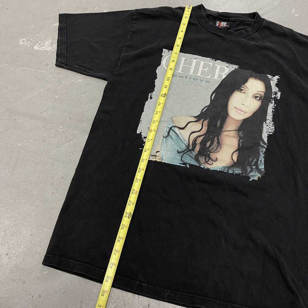 Band Tees × Giant × Vintage Vtg Cher 1999 Believe… - image 3