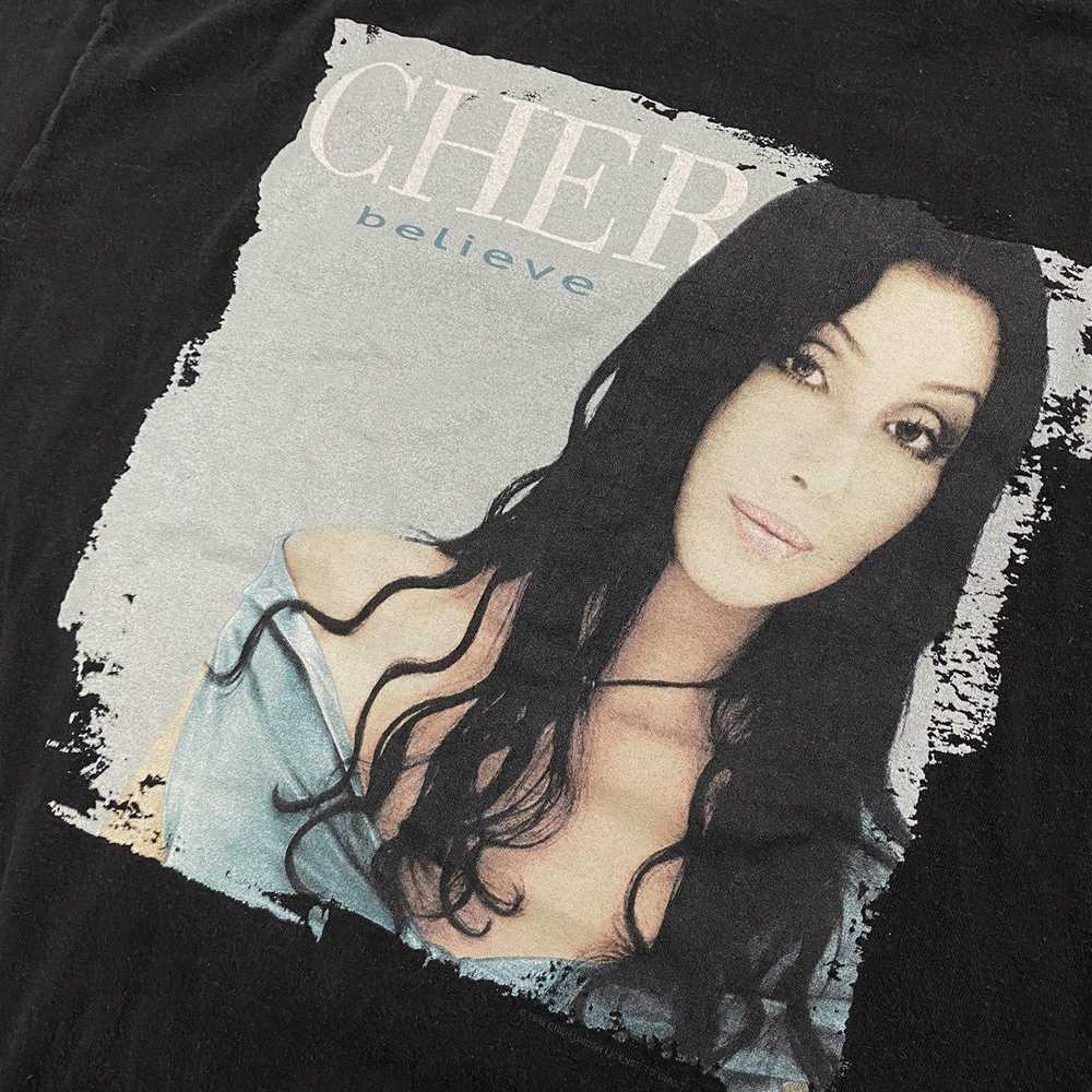 Band Tees × Giant × Vintage Vtg Cher 1999 Believe… - image 4