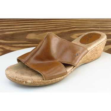 Born concept Sz 9 M Brown Slide Leather Women Sand