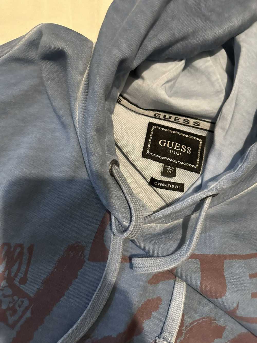 Guess Guess brand washed tour hoodie - image 5