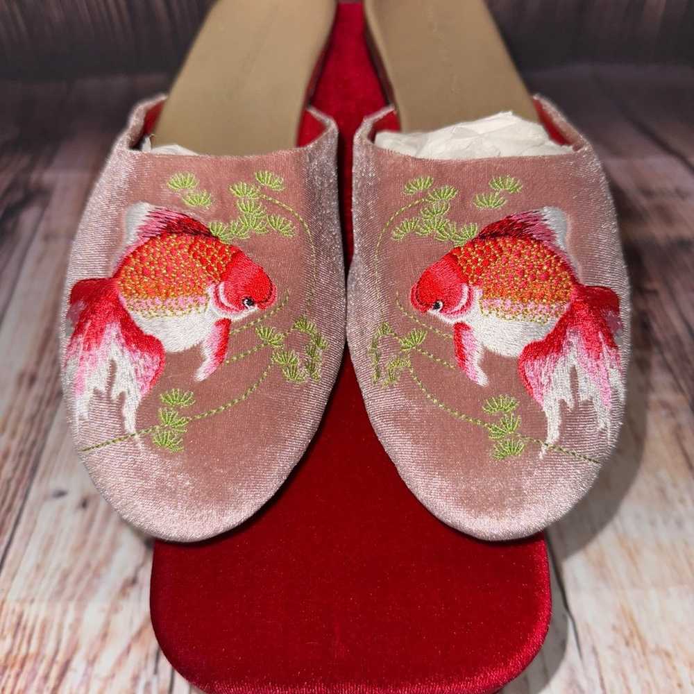 Chinoiserie No19 Mule Slippers - image 4