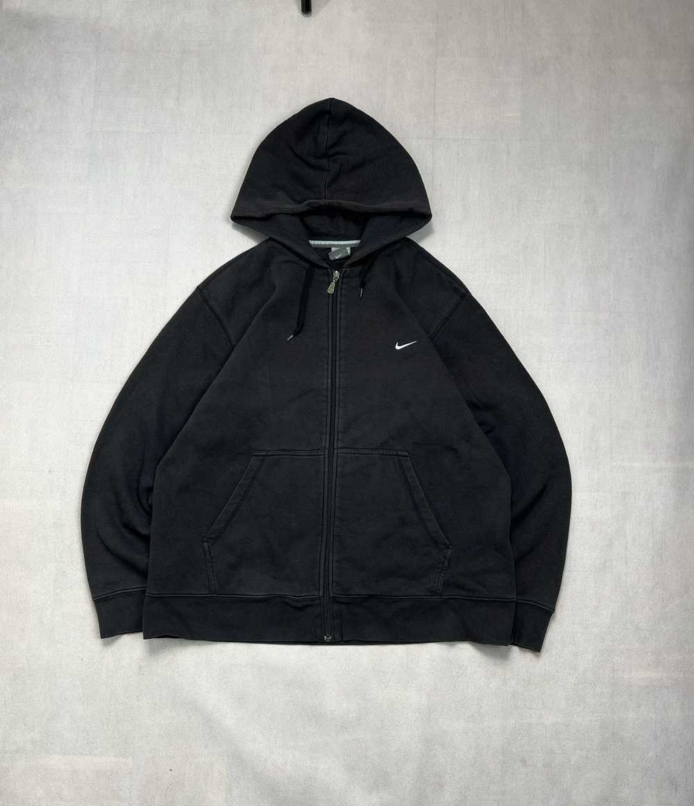 Nike × Streetwear × Vintage Hoodie Nike small log… - image 1