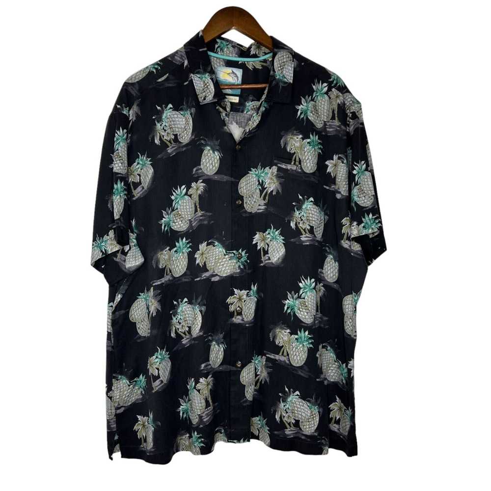 Tommy Bahama Tommy Bahama XXL Black Pineapple Pri… - image 1