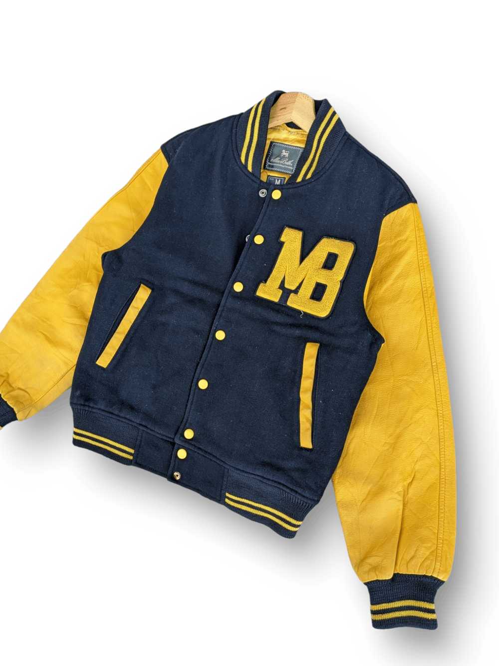 Varsity × Varsity Jacket × Vintage Vintage Mac Be… - image 11