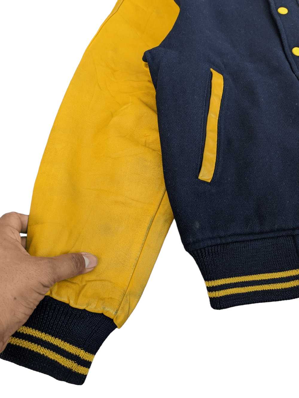 Varsity × Varsity Jacket × Vintage Vintage Mac Be… - image 12