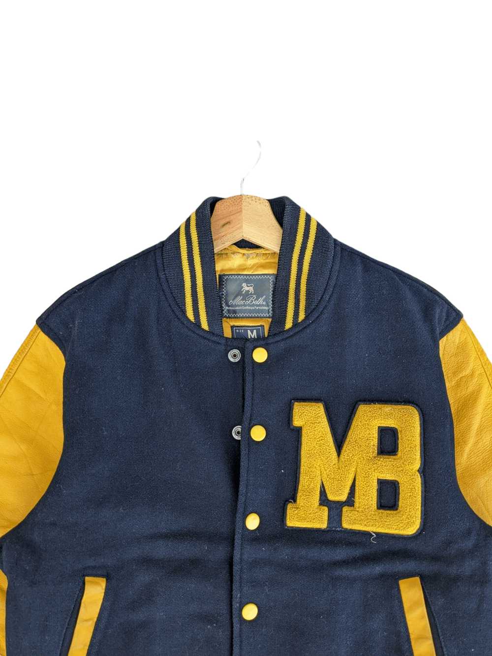 Varsity × Varsity Jacket × Vintage Vintage Mac Be… - image 3