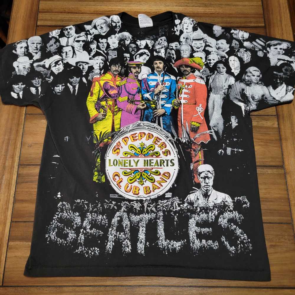 Hanes The Beatles SS Unisex Tee Sgt. Pepper's Alb… - image 1