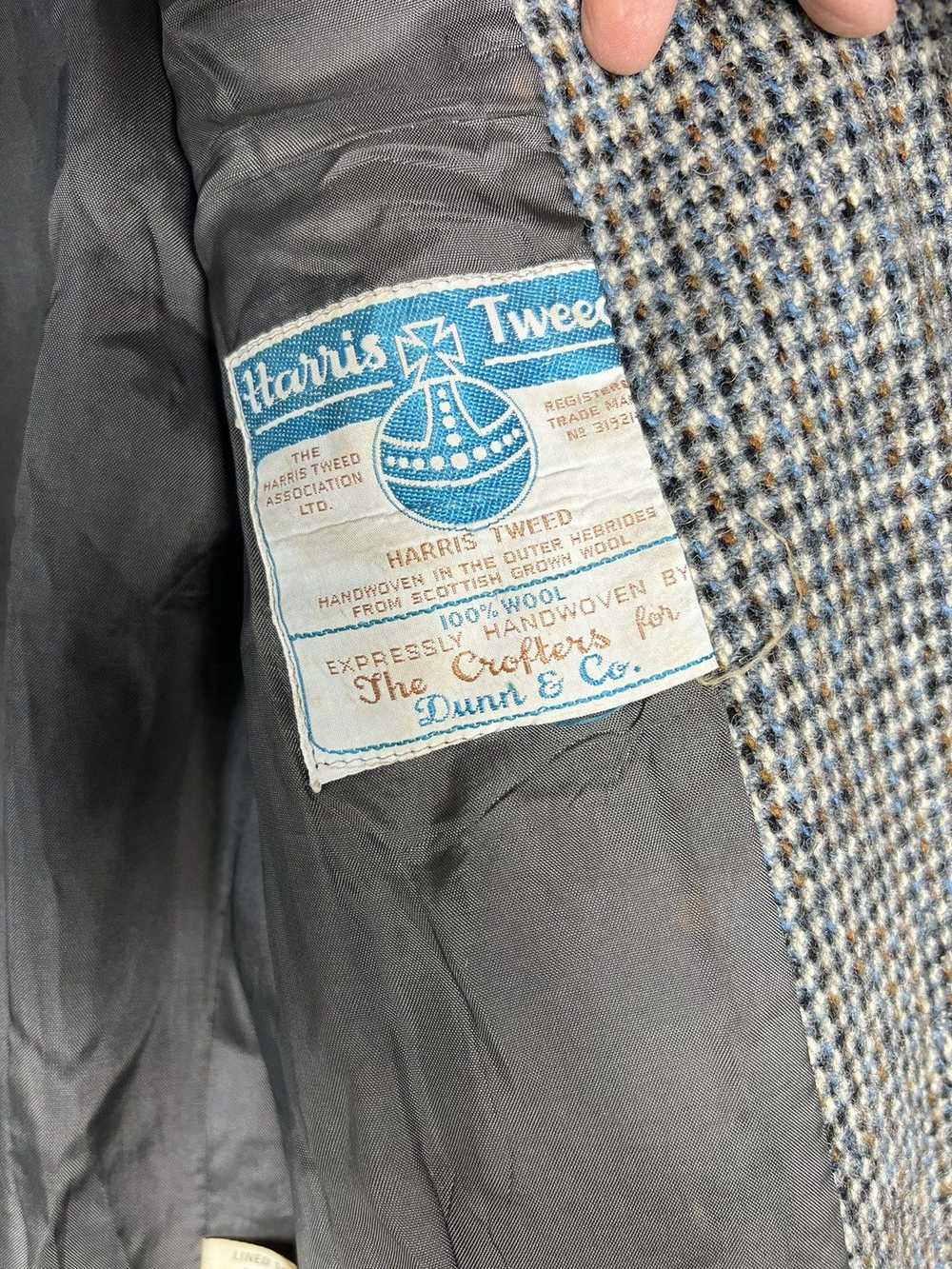 Harris Tweed × Rare × Vintage Coat Harris Tweed 1… - image 3