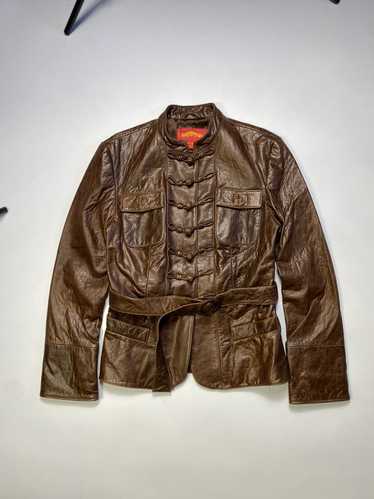 Leather Jacket × Shanghai Tang × Streetwear Rare‼… - image 1