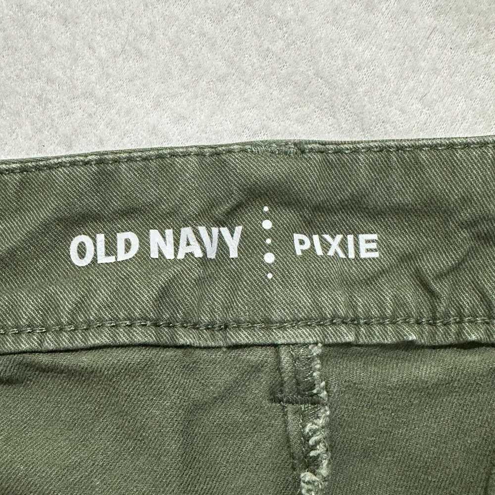 Old Navy Old Navy Pixie 8 Skinny Pants Army Green… - image 7