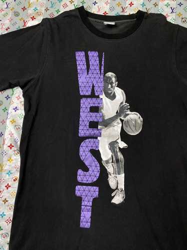 Nike × Vintage Vtg Y2K Kobe Nike Black Mamba Tee S